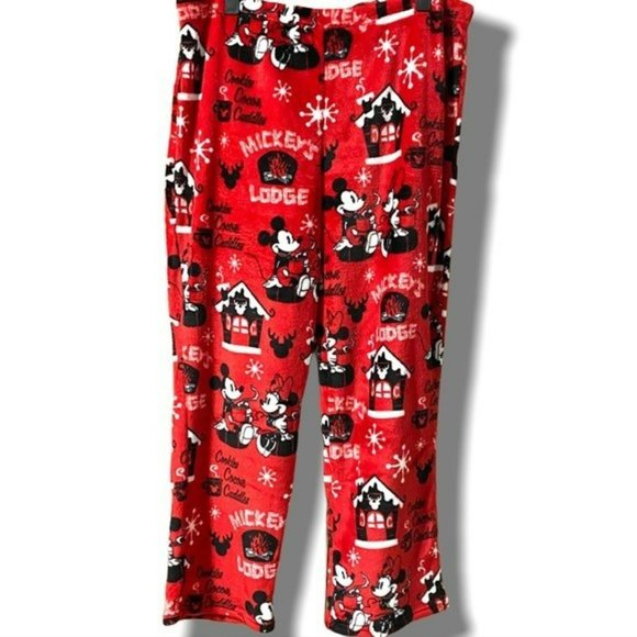 Disney Mickey & Minnie Plush Minky 2-Piece PJ Set - Picture 9 of 15